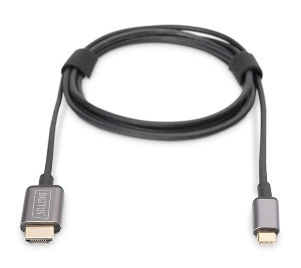 Digitus Type-C Erkek to HDMI Görüntü Adaptör Kablo - DA-70821