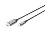 Digitus Type-C Erkek to HDMI Görüntü Adaptör Kablo - DA-70821 - Görsel 2