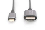 Digitus Type-C Erkek to HDMI Görüntü Adaptör Kablo - DA-70821 - Görsel 3