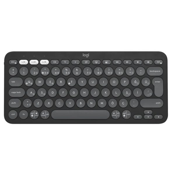 Logitech K380s Çakıl Tuşlu Bluetooth Klavye Siyah - 920-011859
